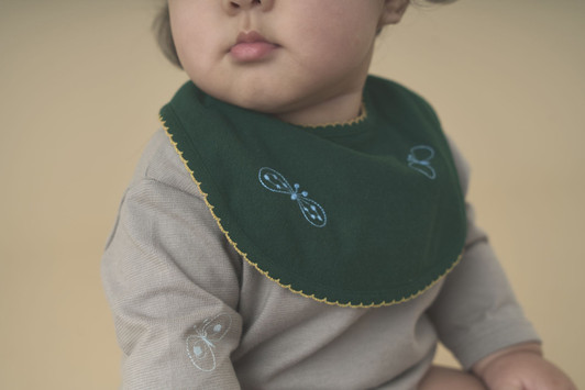 Picture No.1 of minä perhonen Choucho Bib 2025-26 a/w ADA7287P