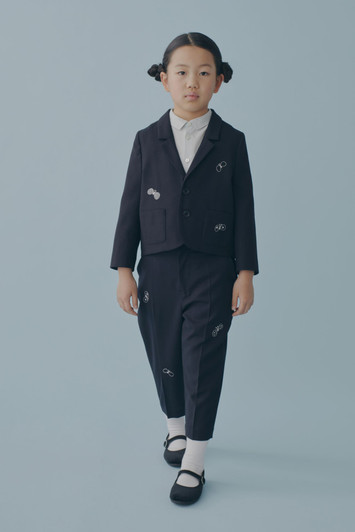 Picture No.1 of minä perhonen Choucho Center Press Pants 2024 S/S ACS4126PS