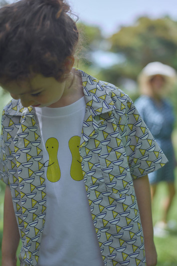 Picture No.1 of minä perhonen friend Kids' Cut And Sew ＜HELLY HANSEN＞ EV1709P