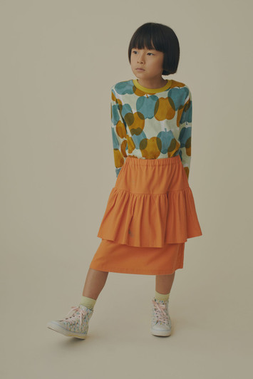 Picture No.1 of minä perhonen Choucho Frill Skirt 2024-25 A/W ACA8407P