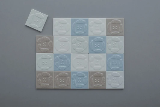 Picture No.1 of minä perhonen Dear Tile Mix 20-Piece Set TI0023