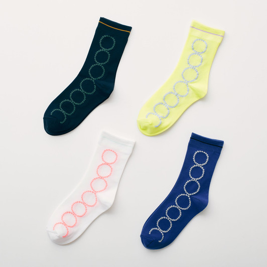 Picture No.1 of minä perhonen Tambourine socks 2025 s/s ADS7612