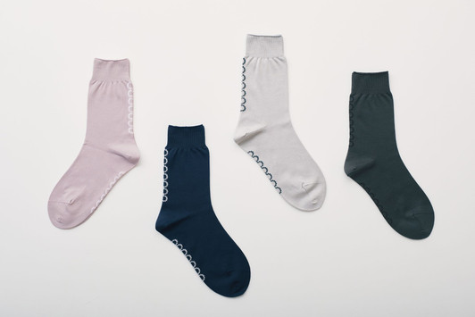 Picture No.1 of minä perhonen Tambourine socks 2025 s/s ADS7621