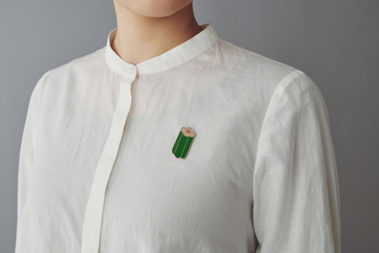 Picture No.1 of minä perhonen Flower Step Brooch 2020 S/S YS7154