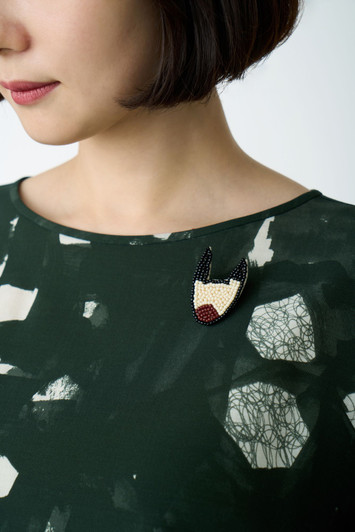 Picture No.1 of minä perhonen anone-anone Brooch -Bead Type- ADA7774S