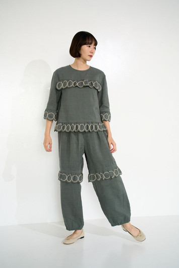 Picture No.1 of minä perhonen tambourine Pants ADA4646S