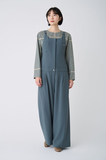 Picture No.1 of minä perhonen Crystal Sugar Overalls 2026 S/S AES4656