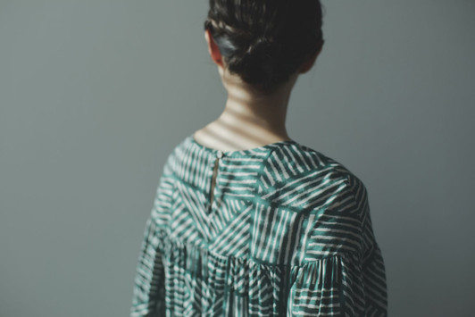 Picture No.1 of minä perhonen Panier Gathered Dress 2025 S/S ADS3164