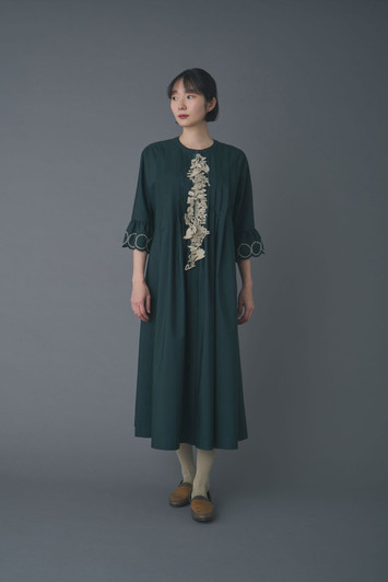 Picture No.1 of minä perhonen forest parade Tuck Dress minä perhonen galleria DR3236