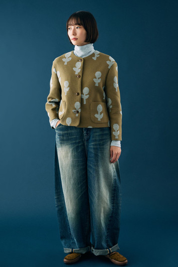 Picture No.1 of minä perhonen snow cookie Jacket ADA2447S