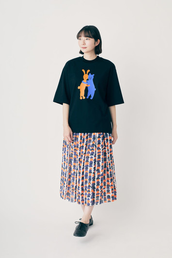 Picture No.1 of minä perhonen Calin Half Sleeve Top 2025 S/S ADS8967