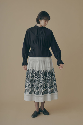 Picture No.1 of minä perhonen Sol Blouse 2025-26 A/W ADA1400