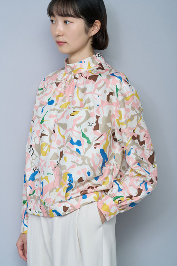 Picture No.1 of minä perhonen surplus Blouse ADA1456S