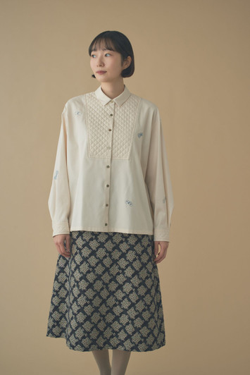 Picture No.1 of minä perhonen Choucho Blouse 2025-26 a/w ADA1411