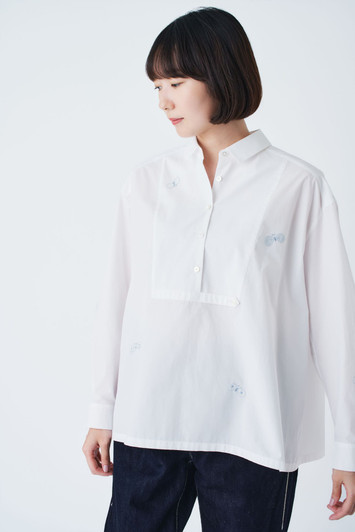 Picture No.1 of minä perhonen Choucho Blouse 2026 s/s AES1447