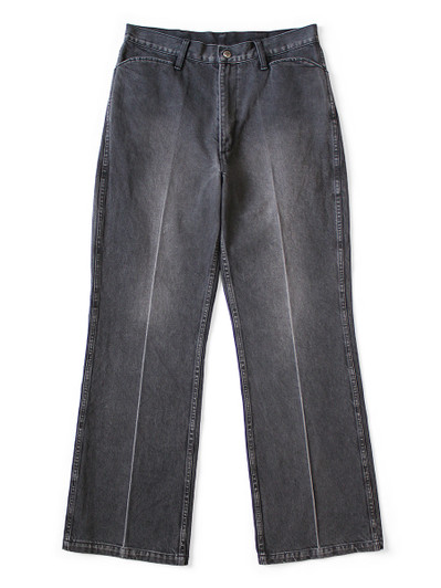 Picture No.1 of KAPITAL 14Oz Black x Black Denim 5P Frisco (Center Pleats) K2510LP120