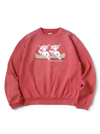 Picture No.1 of KAPITAL Fleece Crew Sweatshirt (`L`LONGHORNpt) K2509LC064