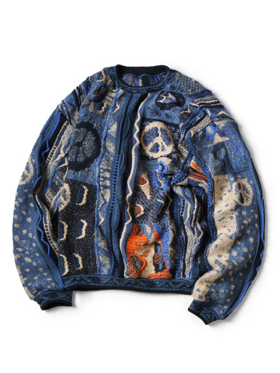 Picture No.1 of KAPITAL 7G BORO GAUDY Crew Sweater EK-1496EK-1858KN