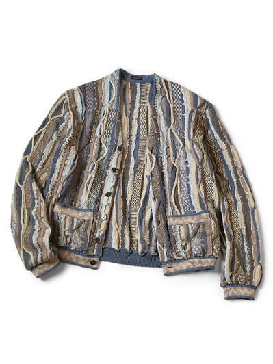 Picture No.1 of KAPITAL 7G Knit GAUDY Short Cardigan K2409KN051EK-1868KN