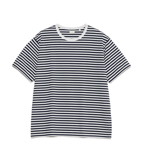 Picture No.1 of nanamica nanamica COOLMAX Stripe Jersey Tee S25SH120 8504