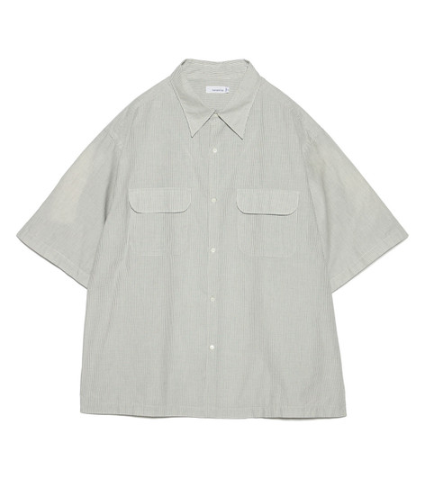 Picture No.1 of nanamica nanamica Regular Collar S/S Shirt S26SG068 8465