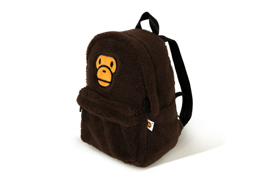 Picture No.1 of BAPE BABY MILO MINI FAUX FUR BACKPACK AM20-189-332