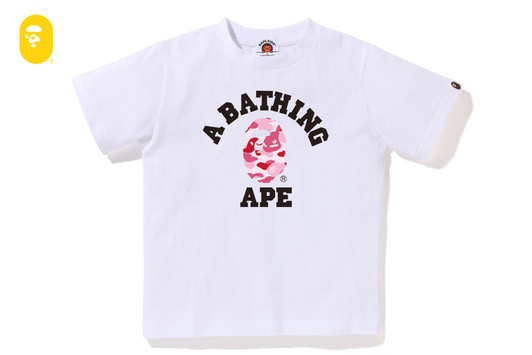 Picture No.1 of BAPE ABC CAMO COLLEGE TEE 1M30-310-004