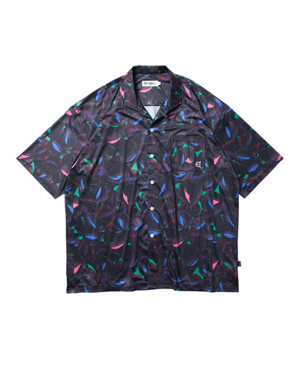 Picture No.1 of Evisen Skateboards JULIEN OPEN S/S SHIRT - BLACK 10224312484154