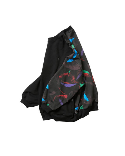 Picture No.1 of Evisen Skateboards JULIEN CARD CREWNECK - BLACK 10224320807226