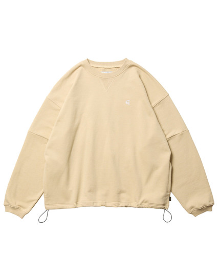 Picture No.1 of Evisen Skateboards SPRING CREWNECK SWEAT - BEIGE 10229778121018