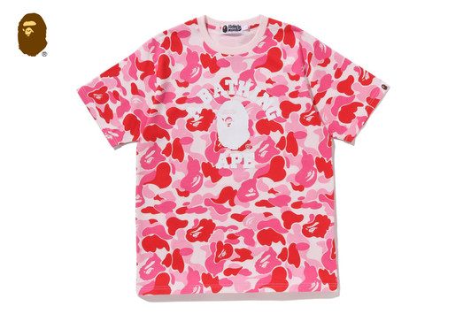 Picture No.1 of BAPE ABC CAMO COLLEGE TEE 1M30-109-011