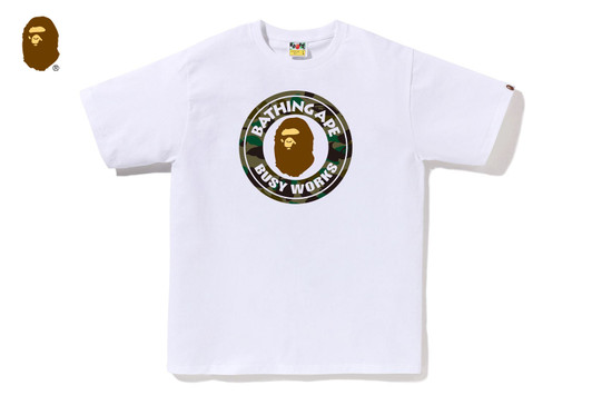 Picture No.1 of BAPE 1ST CAMO BUSY WORKS TEE 1M30-110-014