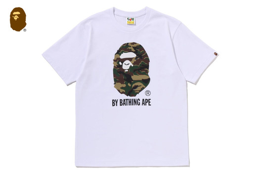 Picture No.1 of BAPE GLITCH WOODLAND CAMO BY BATHING APE TEE 1M30-110-346
