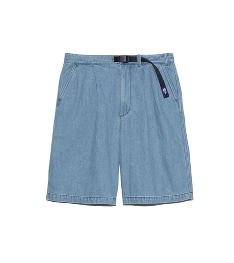 Picture No.1 of THE NORTH FACE PURPLE LABEL THE NORTH FACE Purple Label Denim Tuck Field Shorts N26SD074 8643