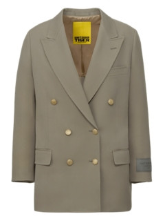 Picture No.1 of Onitsuka Tiger WOMEN'S DOUBLE BREASTED JACKET Onitsuka Tiger 2182B600_201