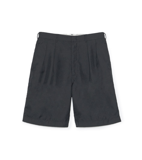 Picture No.1 of nanamica nanamica Polyester Twill Double Pleated Shorts S26SC091 8518