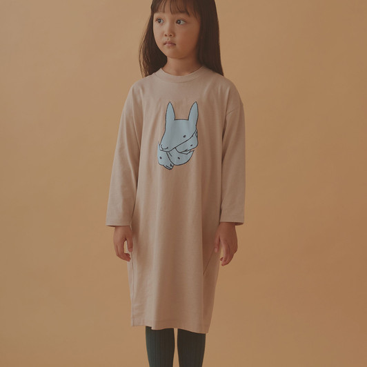 Picture No.1 of minä perhonen koira Cut And Sew Dress AAA8235P