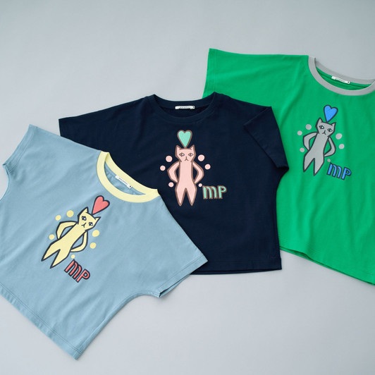Picture No.1 of minä perhonen symphony Kids Short-Sleeve Cut And Sewn ADS8508PBS