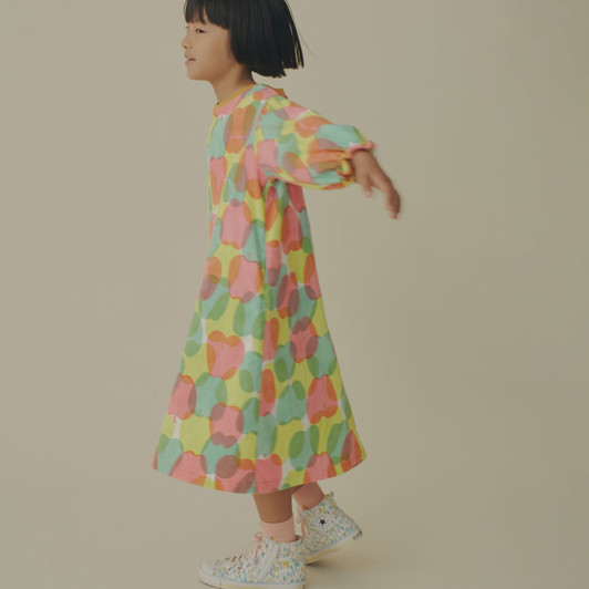 Picture No.1 of minä perhonen pomme Cut And Sew Dress ACA8454PS