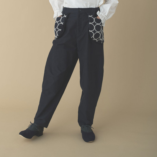 Picture No.1 of minä perhonen tambourine Pants ADA4148PB