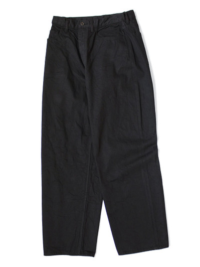 Picture No.1 of KAPITAL 14Oz Black x Black Denim Club Baggy 5-Pocket Pants K2603LP059
