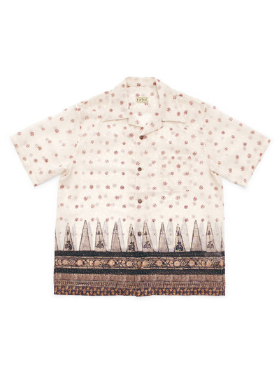 Picture No.1 of KAPITAL Sheer, Calico Print, Short-sleeved, Open-collar Shirt K2603SS060