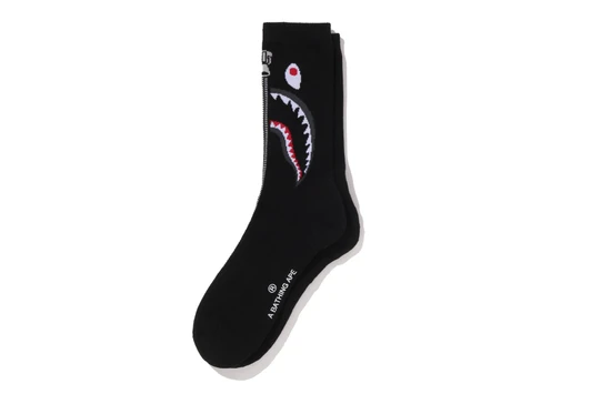 Picture No.1 of BAPE SHARK JACQUARD SOCKS 1M30-184-003