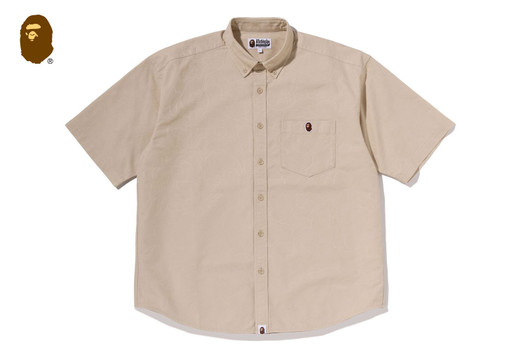 Picture No.1 of BAPE ONE POINT LINE CAMO JACQUARD OXFORD SS SHIRT 1M30-132-311
