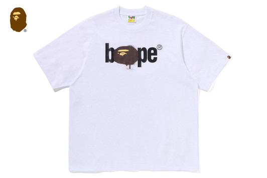 Picture No.1 of BAPE GRAFFITI BAPE LOGO RELAXED FIT TEE TEE 1M30-110-316