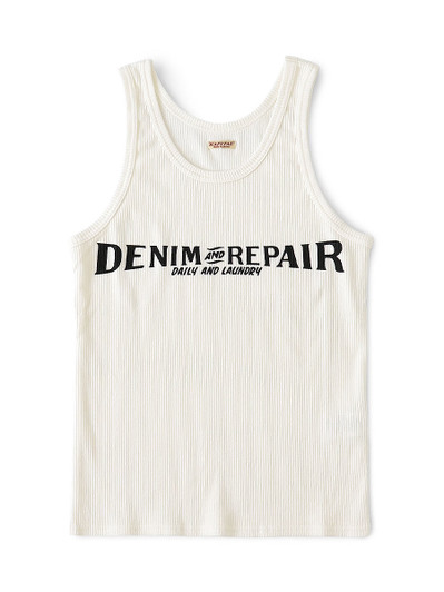 Picture No.1 of KAPITAL 60/2 Bear Teleco Tank Top (DENIM REPAIRpt) K2603SC034