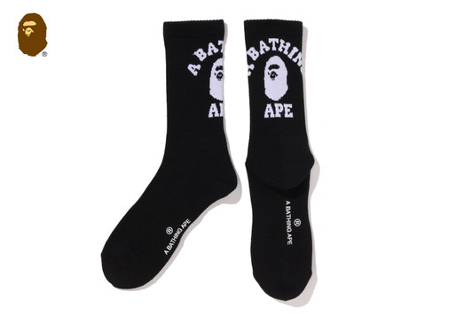 Picture No.1 of BAPE COLLEGE SOCKS UNDERWEAR 1M20-184-003