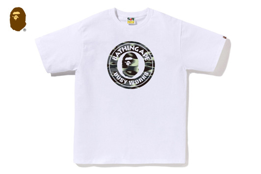 Picture No.1 of BAPE SCREEN CAMO BUSY WORKS TEE 1M30-110-039