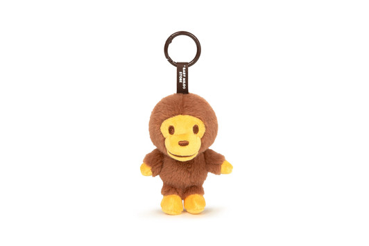Picture No.1 of BAPE BABY MILO FUR PLUSH DOLL KEYCHAIN AM20-182-345
