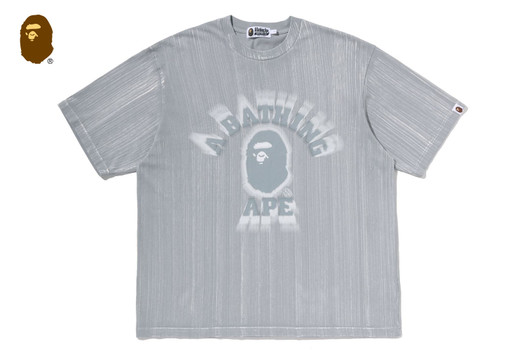 Picture No.1 of BAPE BRUSH COLLEGE RELAXED FIT TEE 1M30-109-310